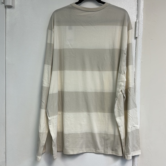 Goodfellow & Co. Dog bone stripe long sleeve T-shirt size 2XL new with tags tall - Picture 3 of 4